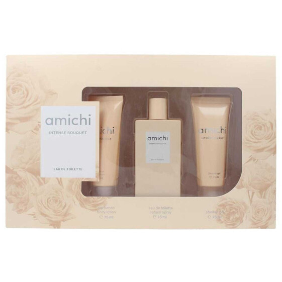 AMICHI Intense Bouquet Eau De Toilette&Shower Gel&Body Milk Set