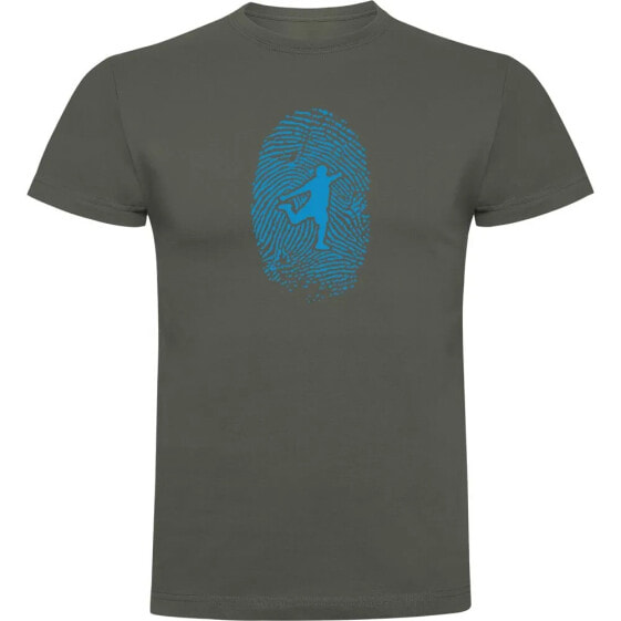 KRUSKIS Football Fingerprint short sleeve T-shirt