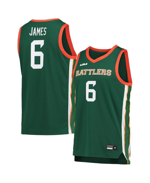 Men's x LeBron James Green Florida A&M Rattlers Replica Basketball Jersey