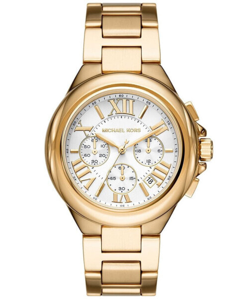 Women's Camille Chronograph Gold-Tone Stainless Steel Bracelet Watch 43mm