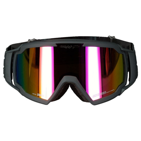 Маска для горных лыж Salice 618 Double Mirror RW Antifog Vented Ski Goggles 618DARWF-CHARCOAL