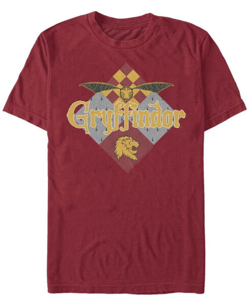 Men's Gryffindor Quidditch Short Sleeve Crew T-shirt