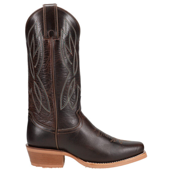 Justin Boots Mayberry Square Toe Cowboy Womens Brown Casual Boots CJ4011