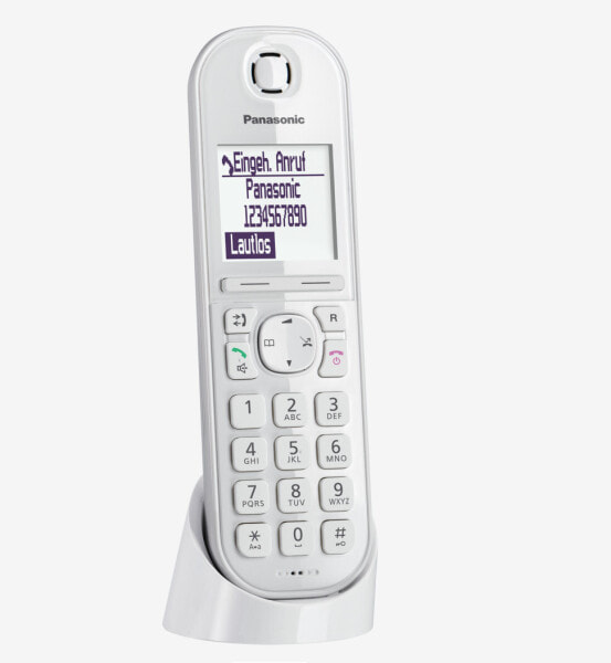 Panasonic KX-TGQ200 - IP Phone - Black - Wireless handset - 4 lines - 100 entries - 1.88 - 1.9 GHz