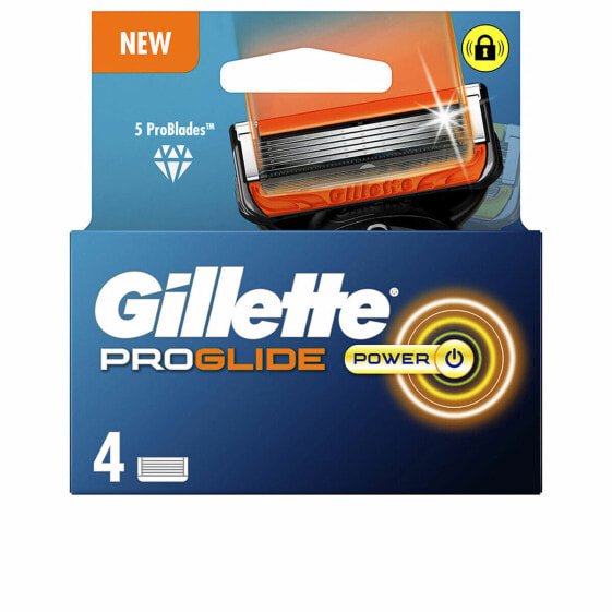 Лезвие для бритья Gillette Fusion Proglide Power (4 штук)