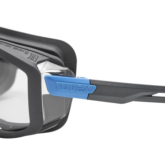 UVEX Arbeitsschutz i-guard - Safety glasses - Any gender - Blue - Grey - Transparent - Polycarbonate (PC) - Polycarbonate