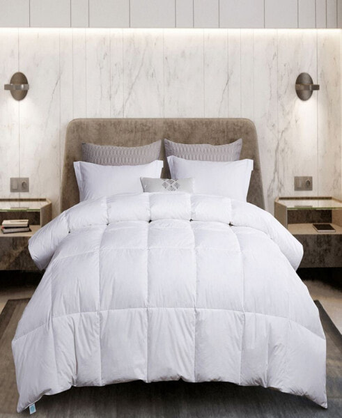 75%/25% White Goose Feather & Down Comforter, King, Created for Macy's