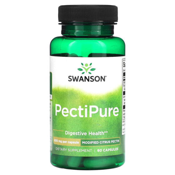 БАД клетчатковый Swanson PectiPure 600 мг, 60 капсул