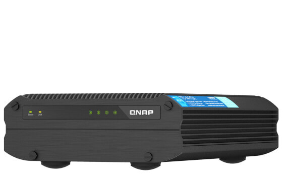 QNAP TS-I410X - NAS - Tower - Intel Atom® - x6425E - Black