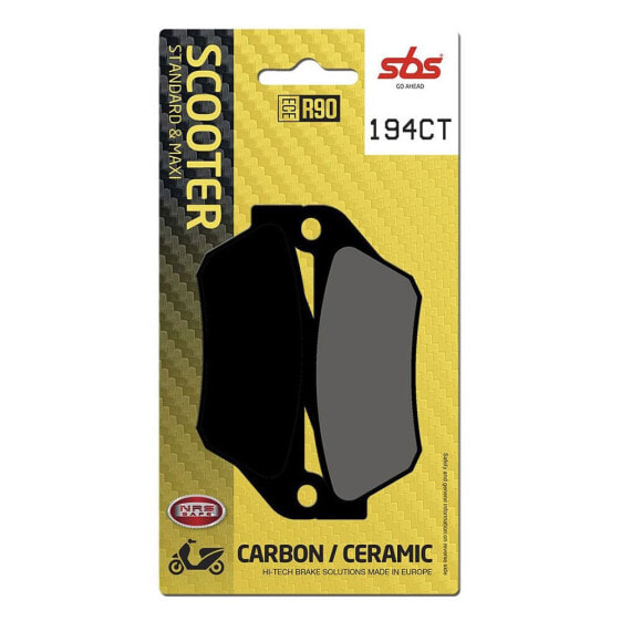SBS Hi-Tech Street 194CT Carbon Ceramic Brake Pads