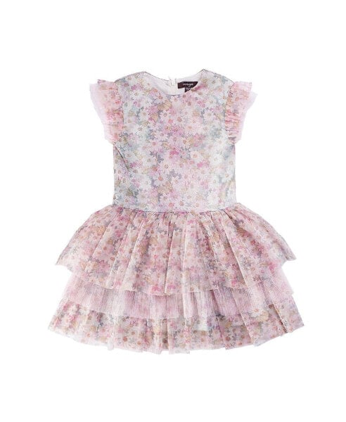 Little Girls Monroe Daisy Novelty Woven Dress