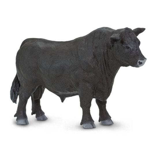 SAFARI LTD Angus Bull Figure