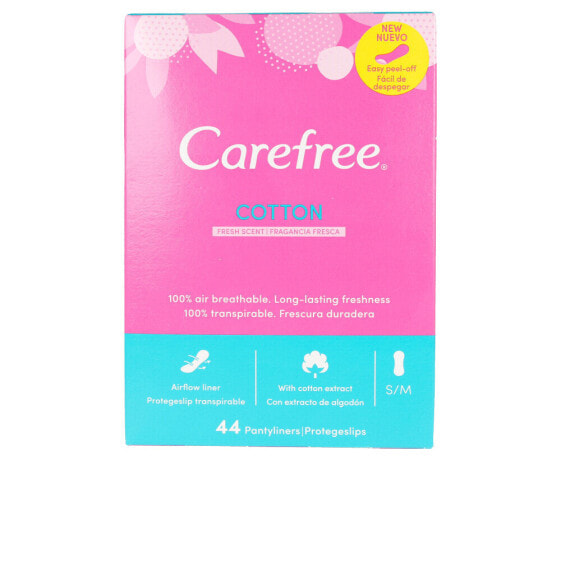 Carefree Pantyhose Cotton Fresh Fragrance 44 u