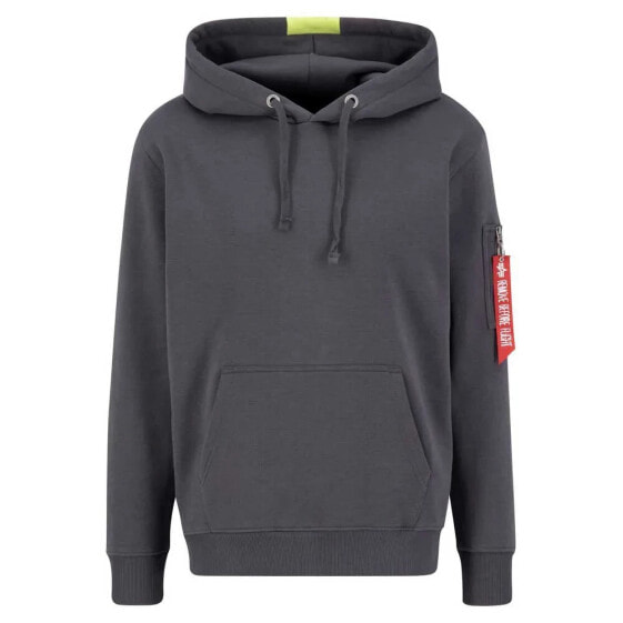 ALPHA INDUSTRIES Red Stripe hoodie