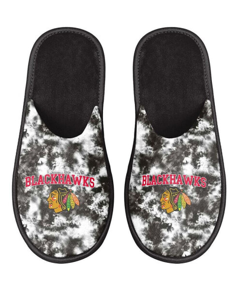 Women's Chicago Blackhawks Iconic Logo Scuff Slippers