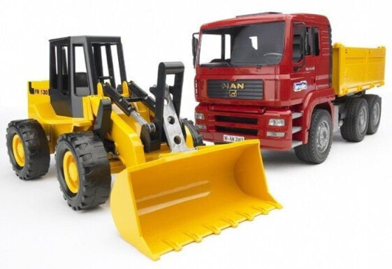 Bruder Construction truck with articulated road loader - Multicolor - ABS synthetics - 3 yr(s) - 1:16 - 175 mm - 415 mm