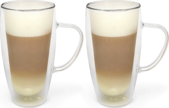 Bredemeijer 1x2 Bredemeijer Glass 400ml Latte Macchiato double-w. 165015