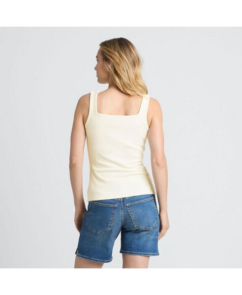 Women's Wide Rib Tank Top