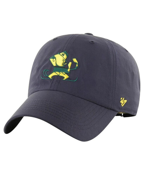 Men's Navy Notre Dame Fighting Irish Clean Up brrr Adjustable Hat