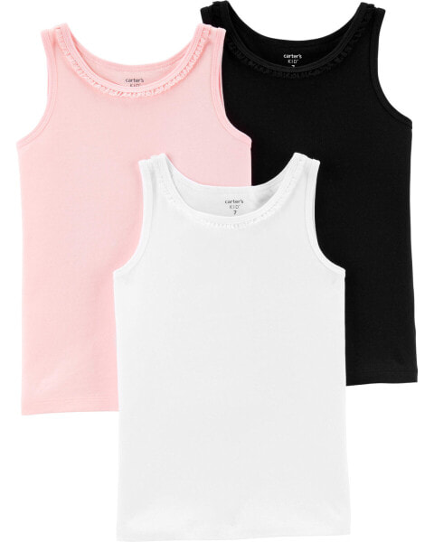 Kid 3-Pack Cami Tanks 8