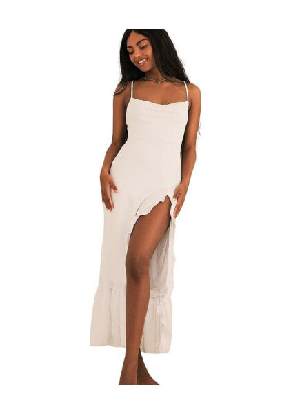 Women's Higher Love Slit Maxi Dress