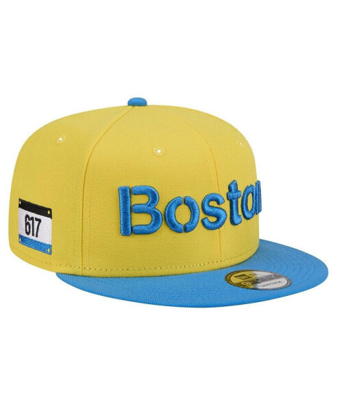 Men's Light Blue Boston Red Sox City Connect 9FIFTY Snapback Hat