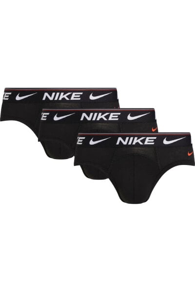 Трусы мужские Nike Erkek Marka Logolu Elastik Bantlı Siyah Boxer 0000KE1260-KP3