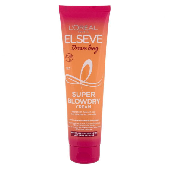 L'Oréal Paris Elseve Dream Long Super Blowdry Cream 150 ml hitzeschutz für Frauen