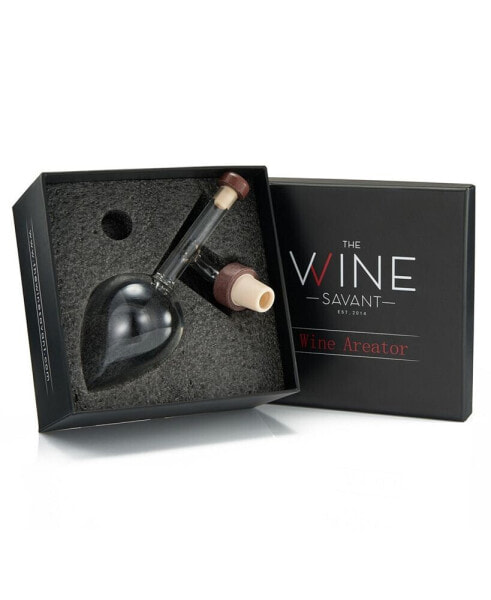 Italian Wine Aerator and Decanter, Oenophile Gift, with Gift Box