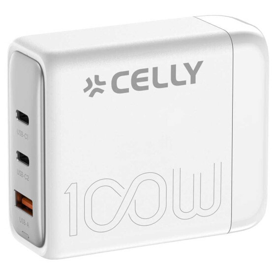 CELLY Power Station USB-A/USB-C Charger 100W