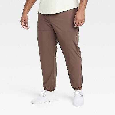 Men's Big Utility Tapered Joggers - All in Motion Brown 2XL