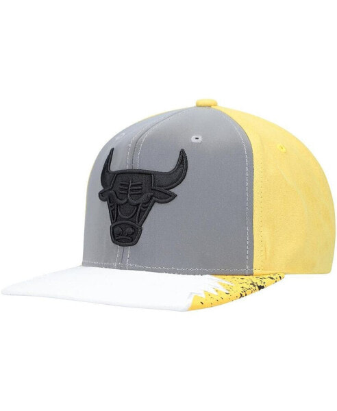 Men's Gray, Yellow Chicago Bulls Day 5 Snapback Hat