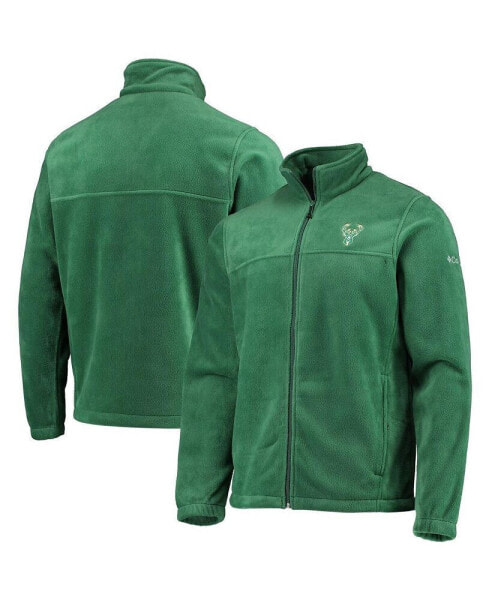 Men's Milwaukee Bucks Hunter Green Flanker Full-Zip Jacket