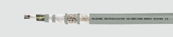 Helukabel MULTIFLEX 512-C-PUR - Low voltage cable - Grey - Polypropylene - 7.5 mm - Polypropylene - 4 mm