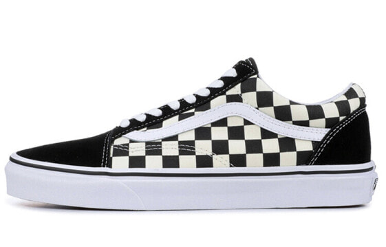 Кроссовки Vans Old Skool Black Checkerboard