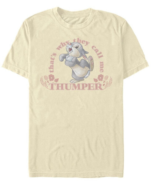 Men's Bambi Call Me Thumper Short Sleeve T-shirt