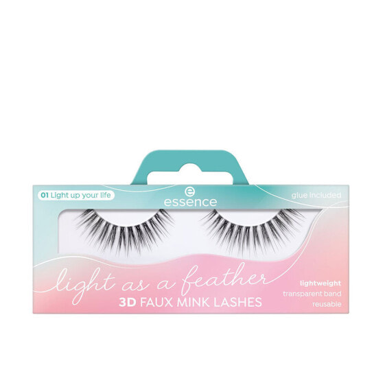 LIGHT AS A FEATHER 3D synthetic vision eyelashes #01 1 pc
