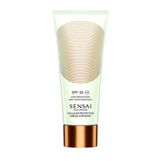 Sensai Silky Bronze Cellular Protective Body Cream SPF30 Солнцезащитный крем для тела с антиоксидантами, водостойкий