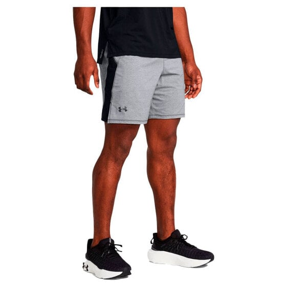 UNDER ARMOUR Launch Elite 7in Hthr Shorts