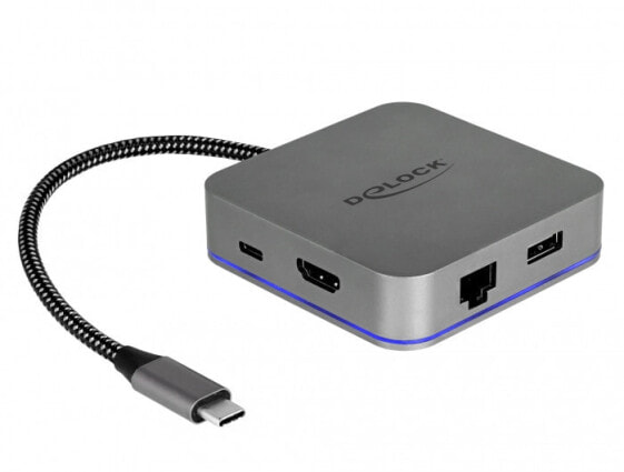 USB-концентратор Delock 87742 - серый