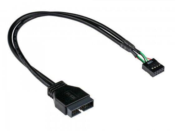 Good Connections 5021-PST2 - 0.3 m - USB 2.0 - 480 Mbit/s - Black