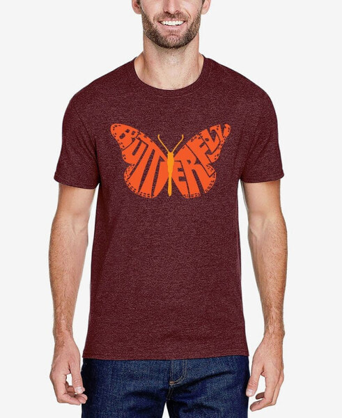 Butterfly - Men's Premium Blend Word Art T-Shirt