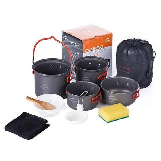 NATUREHIKE Flay Cooking Pots