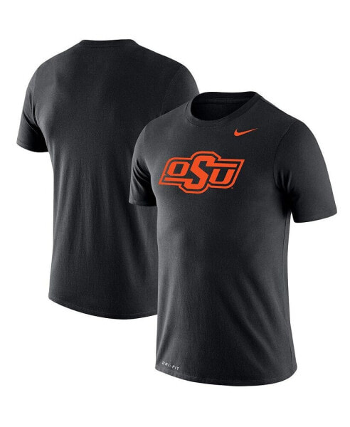 Men's Black Oklahoma State Cowboys Big and Tall Legend Primary Logo Performance T-shirt