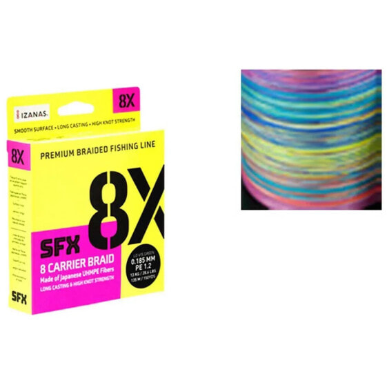 Плетеный шнур для рыбалки Sufix 8X Braided Line 300 мультиточечный