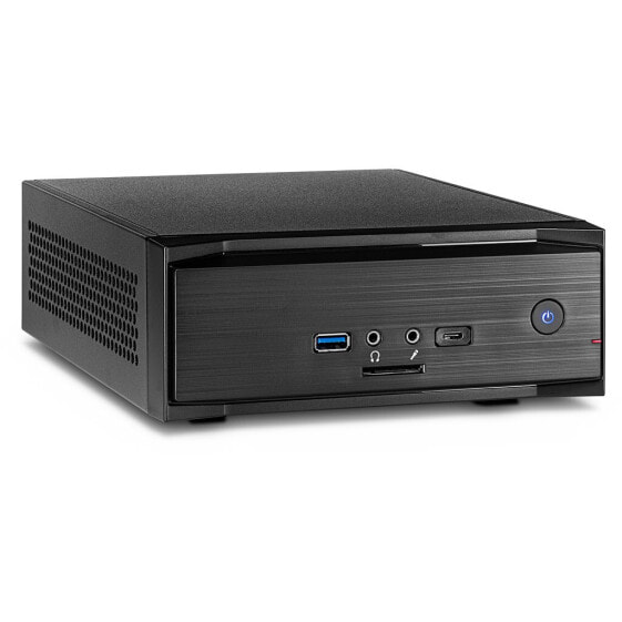 Inter-Tech MW-01 II - Mini Tower - PC - Black - ITX - 4 cm - CE