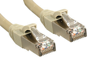 Lindy 50m Cat.6 S/FTP LSZH Cable - Grey - 50 m - Cat6 - F/FTP (FFTP) - RJ-45 - RJ-45