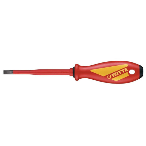 WITTE Maxx VDE Slim 3.5x100 mm Flat Blade Insulated Screwdriver