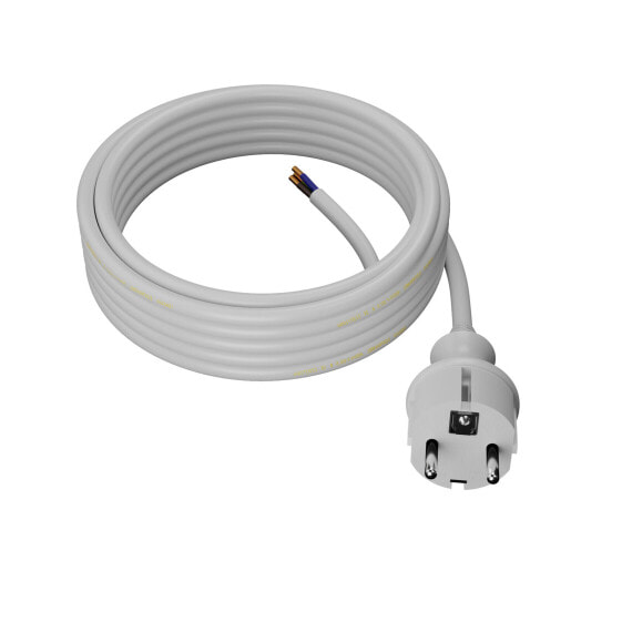 Кабель Awtools с 3M 3x1.5 Plug White H05VV-F