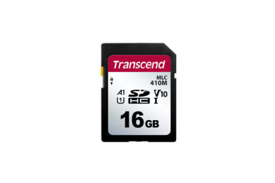 Transcend 410M - 16 GB - SDHC - Class 10 - MLC - 95 MB/s - 20 MB/s